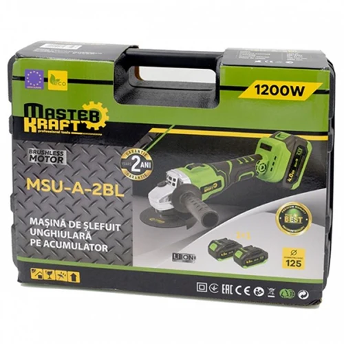 Masina de slefuit unghiulara pe acumulator 21V