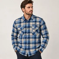 Рубашка Мужская c мехом (XL-5XL)