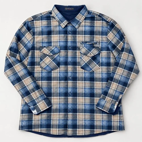 Рубашка Мужская c мехом (XL-5XL)