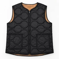 Vesta Barbati fara maneca (6XL-8XL) fermuar 2