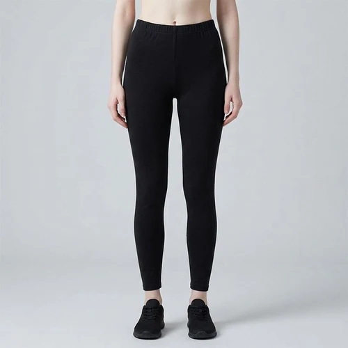 Leggins Dame negru (48-56)
