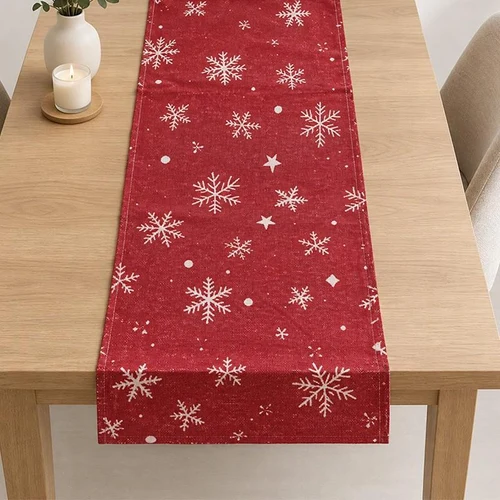 Новогодняя дорожка на стол (183x33)