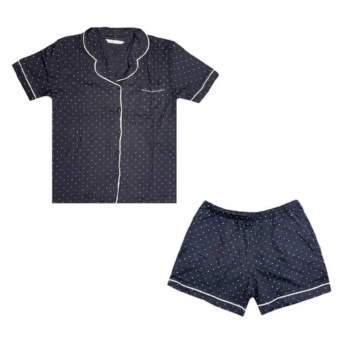 Pijama Dame (camasa m.scurta cu sorti) (46-54)