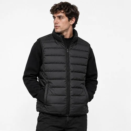 Vesta Barbati fara maneca fermuar (4XL-8XL)