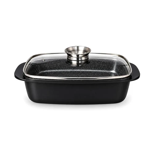 Rostiera pt peste cu capac Ø 32 cm