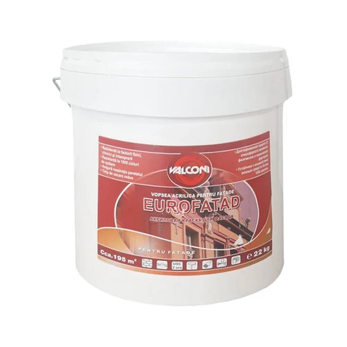 Vopsea lavabila Eurofatad 22 kg
