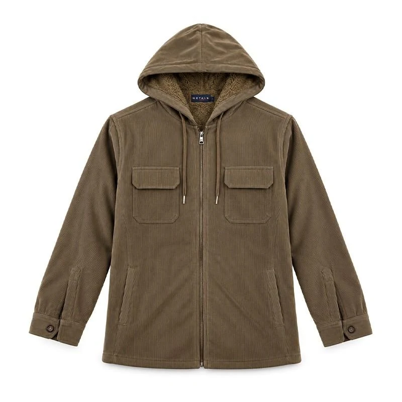 Рубашка Мужская c мехом (XL-5XL) 2